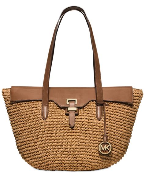 michael kors summer straw bags